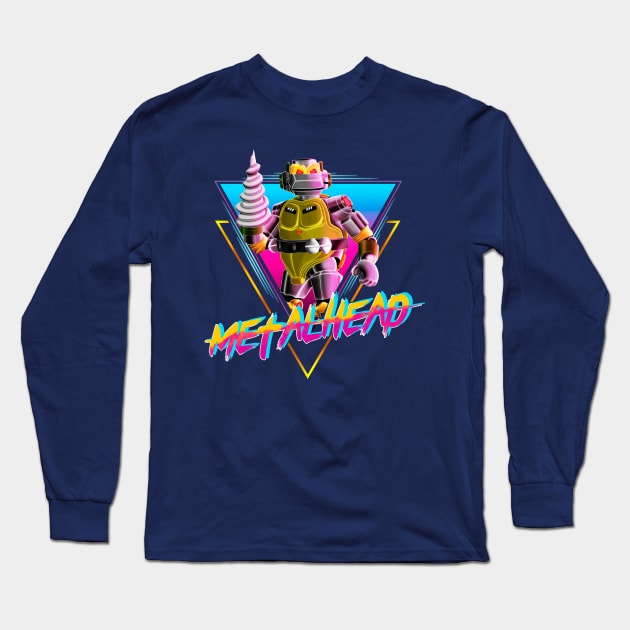 Metalhead Long Sleeve T-Shirt by BuckRogers